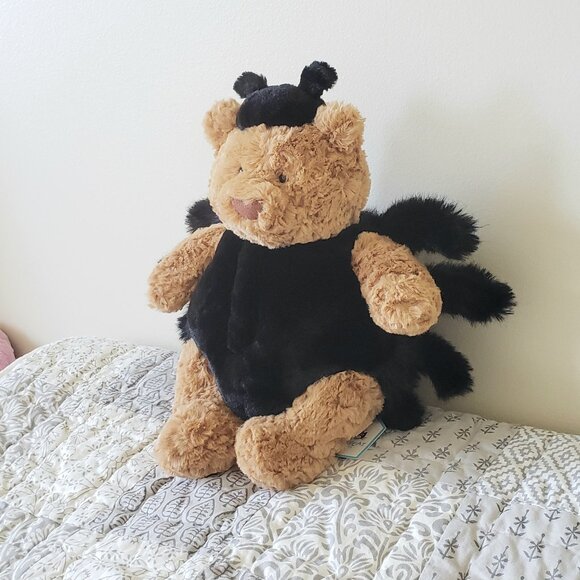 Jellycat Bartholomew Spider Bear - Picture 2 of 7